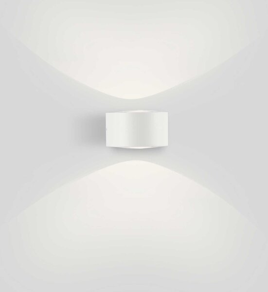 Nova Luce Opera LED nástěnné svítidlo IP54 DoluBílá