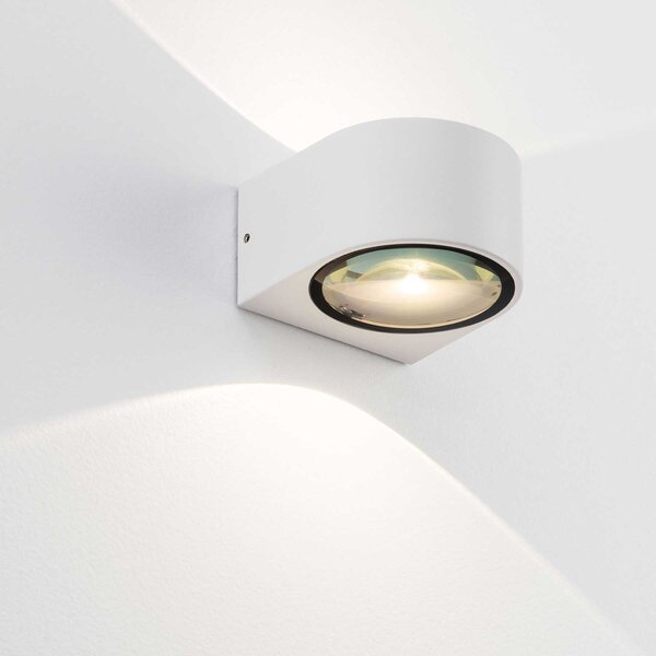 Nova Luce Opera LED nástěnné svítidlo IP54 DoluBílá