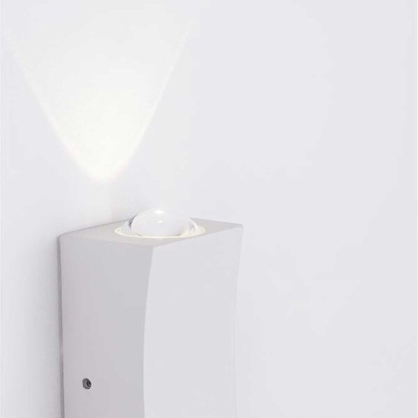 Nova Luce Dewei LED nástěnné svítidlo IP54 Bílá