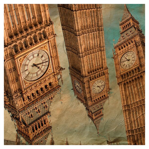 Obraz - Big Ben, Londýn (30x30 cm)