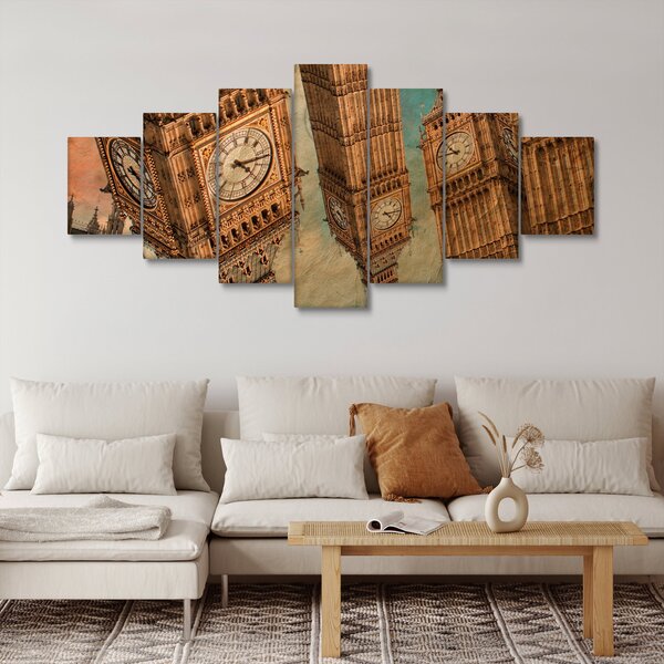 Obraz - Big Ben, Londýn (210x100 cm)