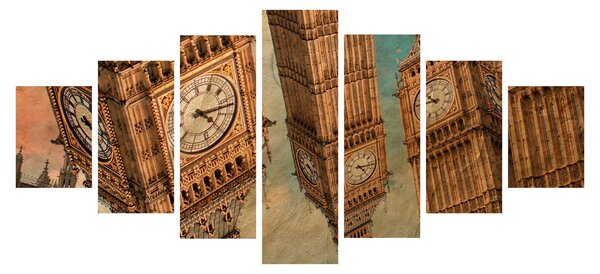 Obraz - Big Ben, Londýn (210x100 cm)