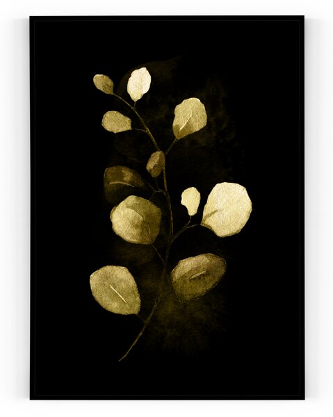 Plakát / Obraz Gold Napnuté plátno na dřevěném rámu 61 x 91,5 cm