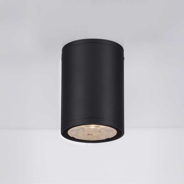 Nova Luce Lumina LED stropní svítidlo IP65 Černá6.5 CM