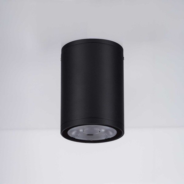 Nova Luce Lumina LED stropní svítidlo IP65 Černá6.5 CM