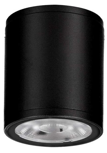 Nova Luce Lumina LED stropní svítidlo IP65 Černá6.5 CM