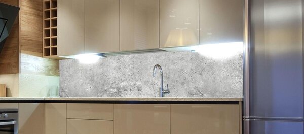 Samolepící tapety za kuchyňskou linku, rozměr 180 cm x 60 cm, beton Concrete II, DIMEX KI-180-001