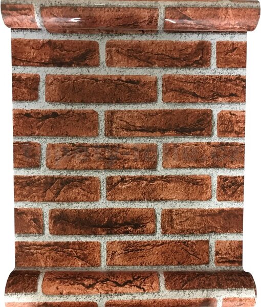 Samolepící fólie cihla klasik červená 45 cm x 10 m IMPOL TRADE 307 samolepící tapety