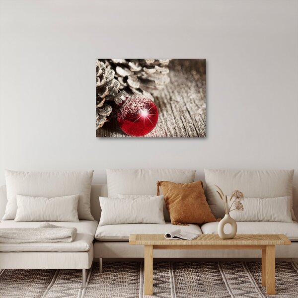 Obraz - Vánoční ozdoby (70x50 cm)