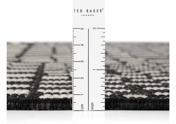 Černý/krémový vnitřní a venkovní koberec 200x300 cm Haringey Barkham – Ted Baker