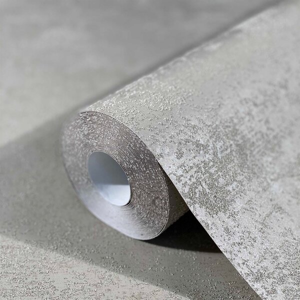 Vliesové tapety na zeď Sand and Stones 32510, moderní stěrka světle hnědá s metalickými odlesky a strukturou, rozměr 10,05 m x 0,53 m, Marburg