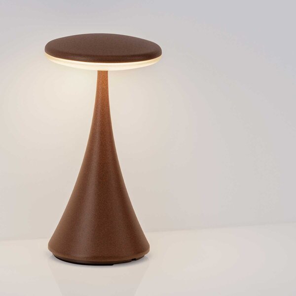 Nova Luce Elbo LED přenosné stolní svítidlo Černá