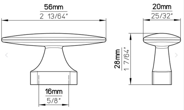 Siro LIMA železo broušené 56 mm