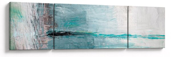 Obraz - Abstraktní olejomalba (170x50 cm)