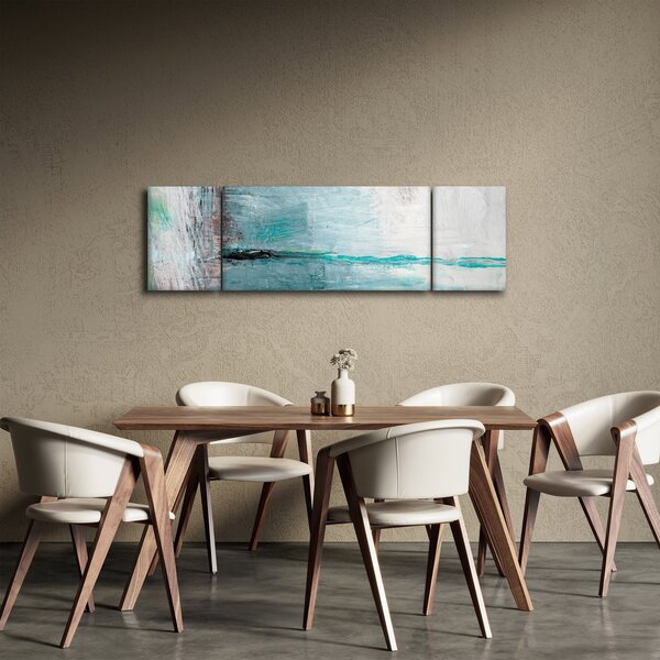 Obraz - Abstraktní olejomalba (170x50 cm)