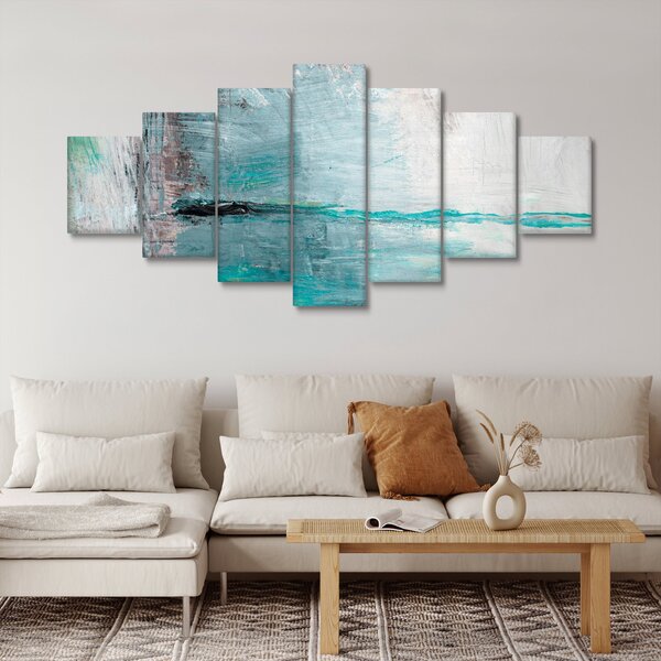 Obraz - Abstraktní olejomalba (210x100 cm)