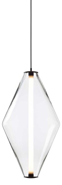 Bomma Buoy LED skleněné závěsné svítidlo KouleBíláČerná