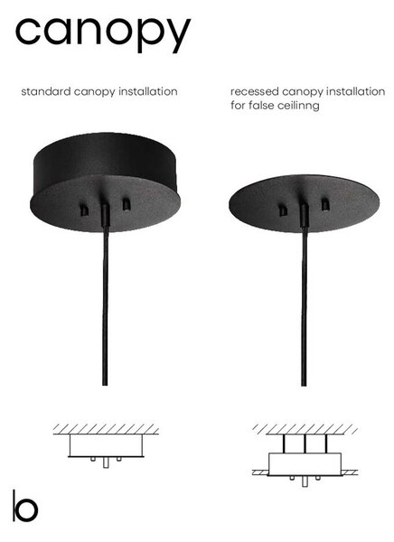 Bomma Buoy LED skleněné závěsné svítidlo KouleBíláČerná