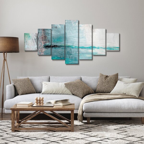 Obraz - Abstraktní olejomalba (210x100 cm)