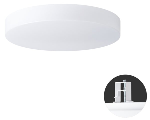OSMONT DEL65591 DELIA V2 stropní/nástěnné plastové polovestavné svítidlo bílá IP44 4000 K 24W LED HF