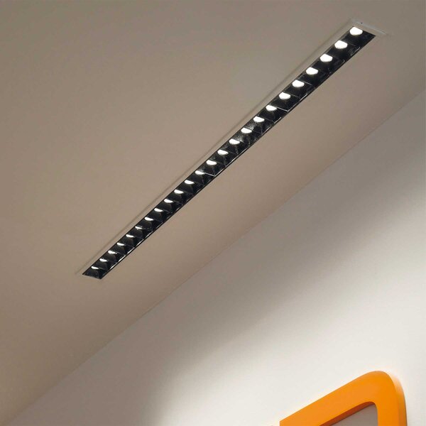 Indeluz Sigma L Trim LED zápustné liniové svítidlo 2700KŠedáNe