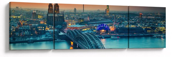 Obraz - Kolín nad Rýnem (170x50 cm)
