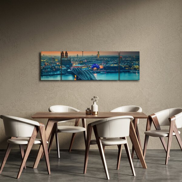 Obraz - Kolín nad Rýnem (170x50 cm)