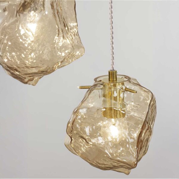 Nova Luce Odelle E14 závěsné skleněné svítidlo 3