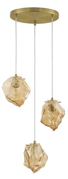 Nova Luce Odelle E14 závěsné skleněné svítidlo 3