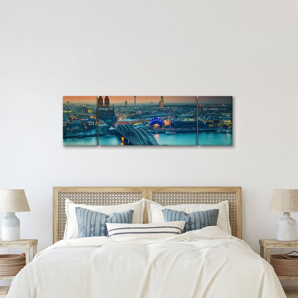 Obraz - Kolín nad Rýnem (170x50 cm)