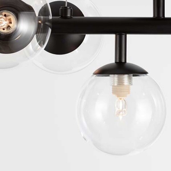 Nova Luce Odillia G9 závěsné svítidlo ČiráA