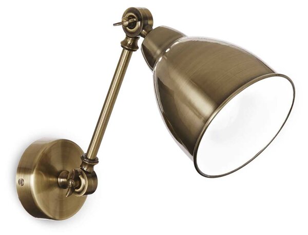 Ideal lux Newton E27 nástěnné svítidlo Niklová