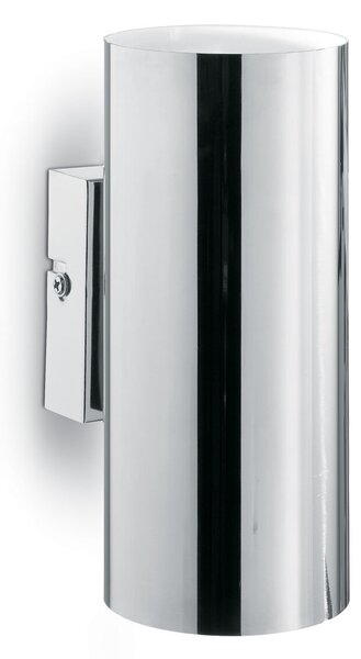 LOOK AP2 nástěnné svítidlo 2x GU10 LED 7W 610lm 3000K 18x8cm IP20, chromové