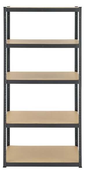 Juskys Regál 200x100x60 cm - šedý