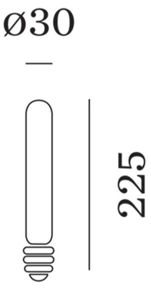 LED žárovka T30-300 E27 2700K 5.3W