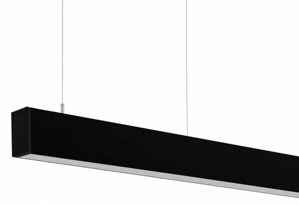 LED liniové závěsné svítidlo UGR<19 Černá1200mm