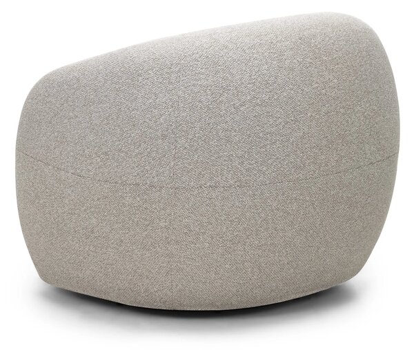Hector Otočné designové křeslo Nambi béžové