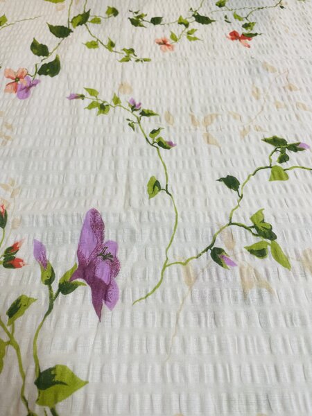 Povlečení krepové Toscania TiaHome - 1x Polštář 90x70cm, 1x Přikrývka 140x200cm