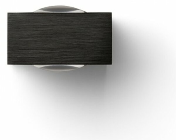 RED - DESIGN RENDL RENDL KORSO II nástěnná černý elox 230V LED 2x3W 120° IP54 3000K R12832