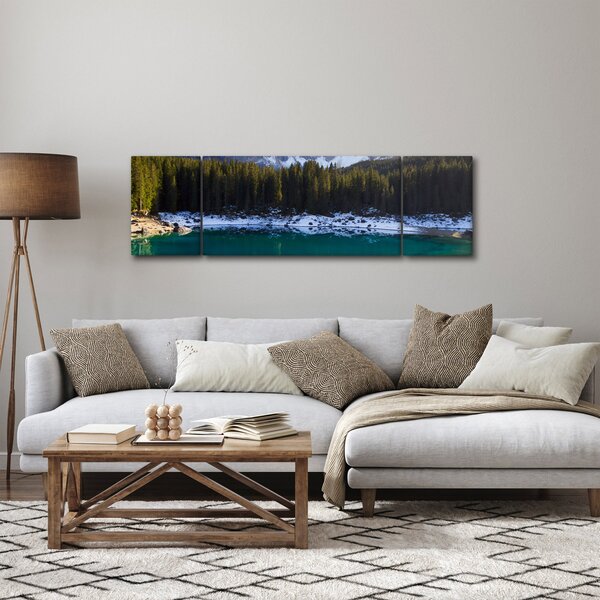 Obraz - Jezero Karersee (170x50 cm)