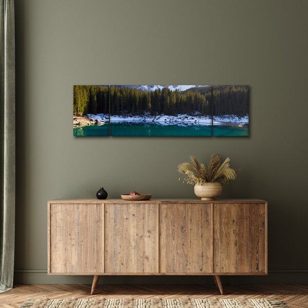 Obraz - Jezero Karersee (170x50 cm)