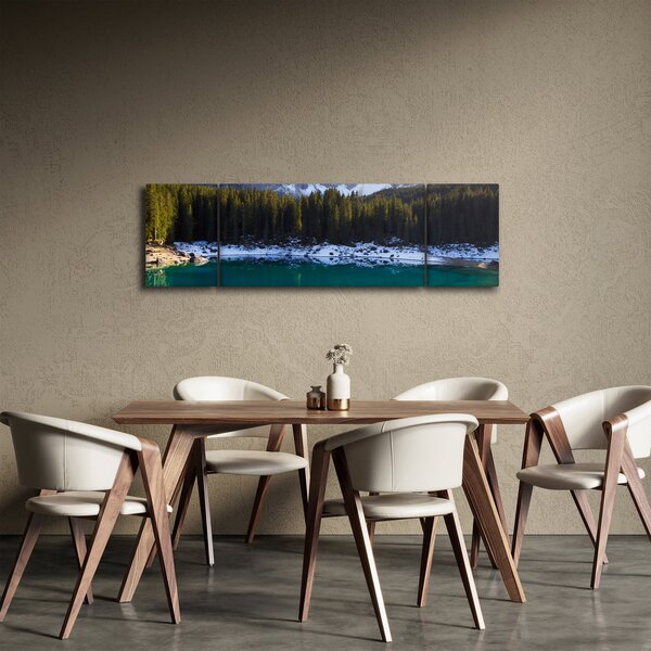 Obraz - Jezero Karersee (170x50 cm)