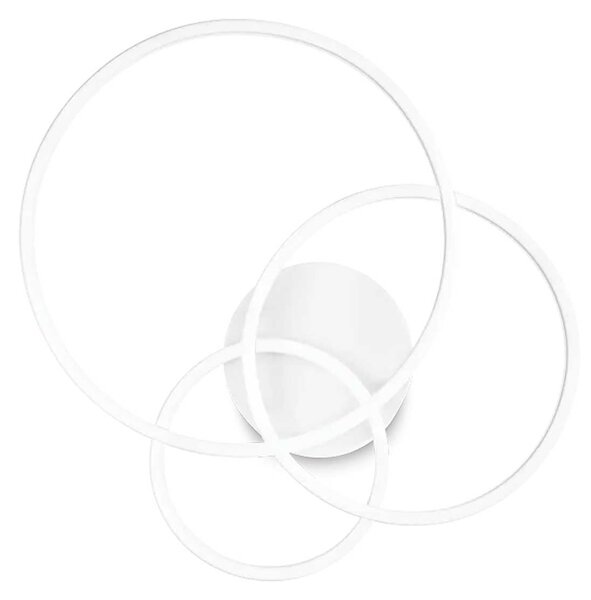 Ideal lux Frame LED stropní svítidlo ČernáObdelníkové3000K