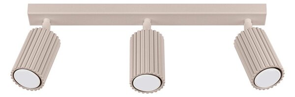 Taupe kovové bodové svítidlo 6,5x45 cm Gleam – Sollux