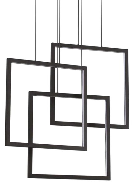 Ideal lux Frame LED závěsné svítidlo BíláKruhové