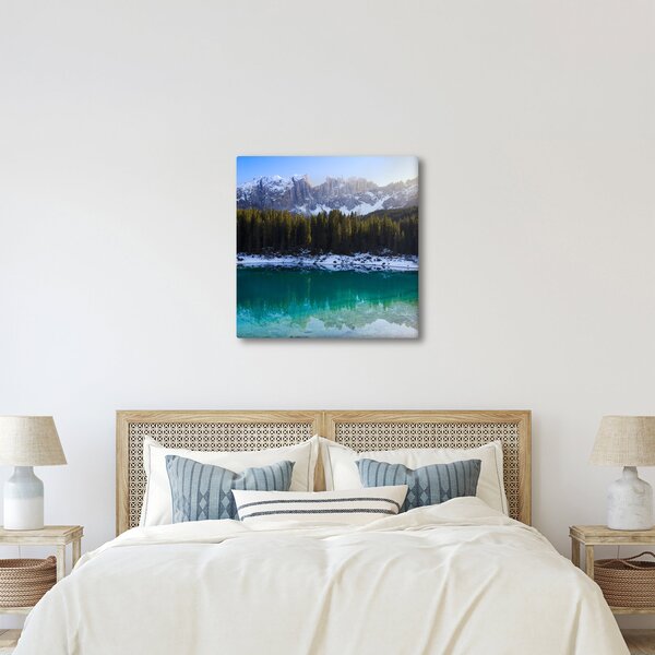 Obraz - Jezero Karersee (30x30 cm)