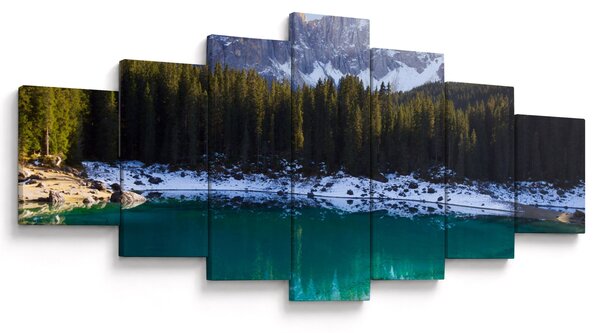 Obraz - Jezero Karersee (210x100 cm)