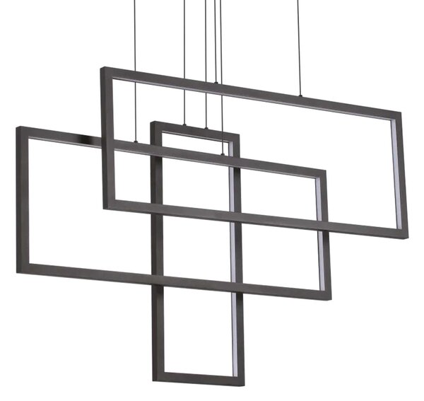 Ideal lux Frame LED závěsné svítidlo BíláKruhové