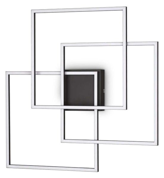 Ideal lux Frame LED stropní svítidlo ČernáObdelníkové3000K