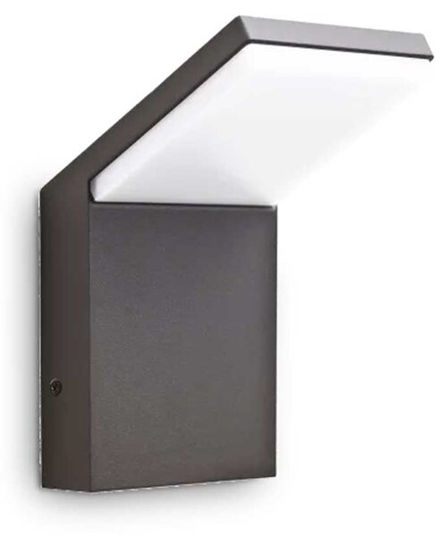 Ideal lux Style LED nástěnné venkovní svítidlo IP54 Antracitová